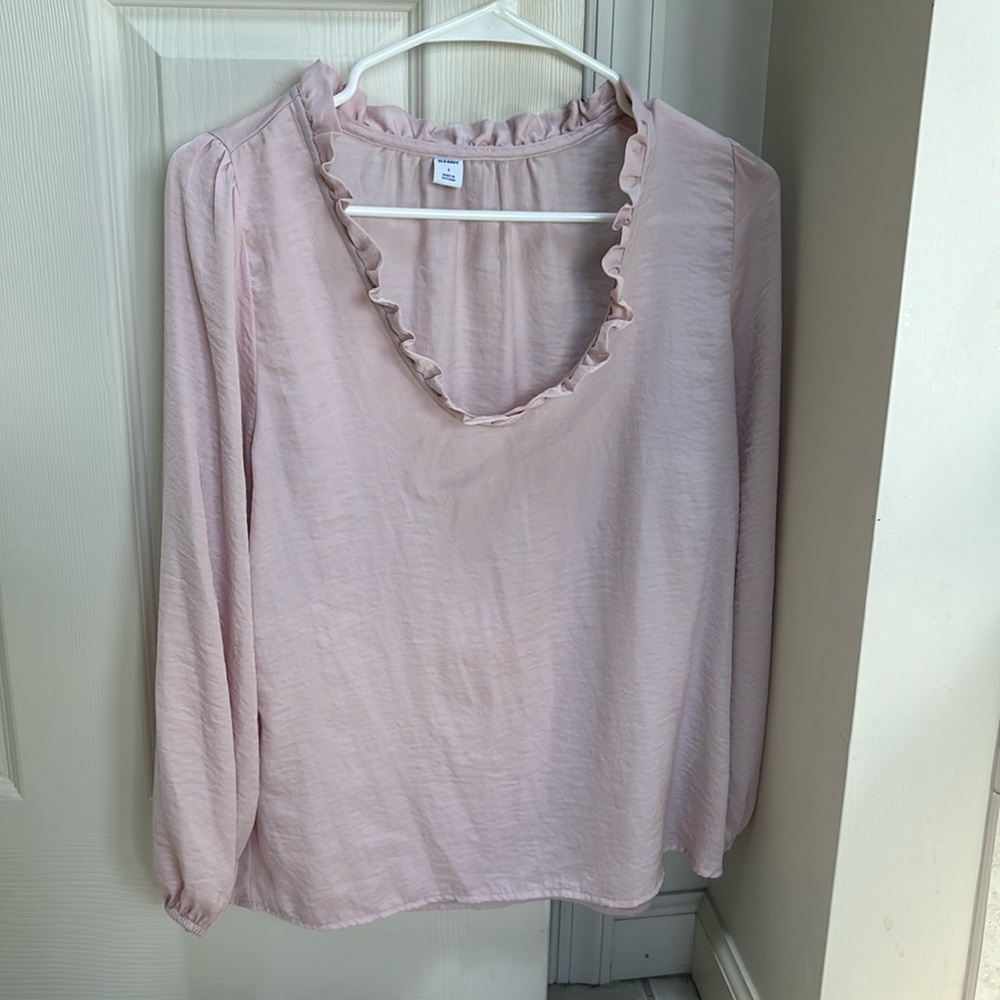 Pink blouse
